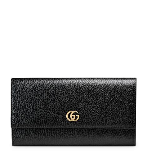 continental marmont gucci giallo|gucci leather continental wallet.